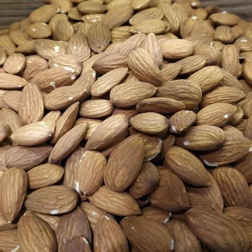 Raw almond in shell purchase price + photo