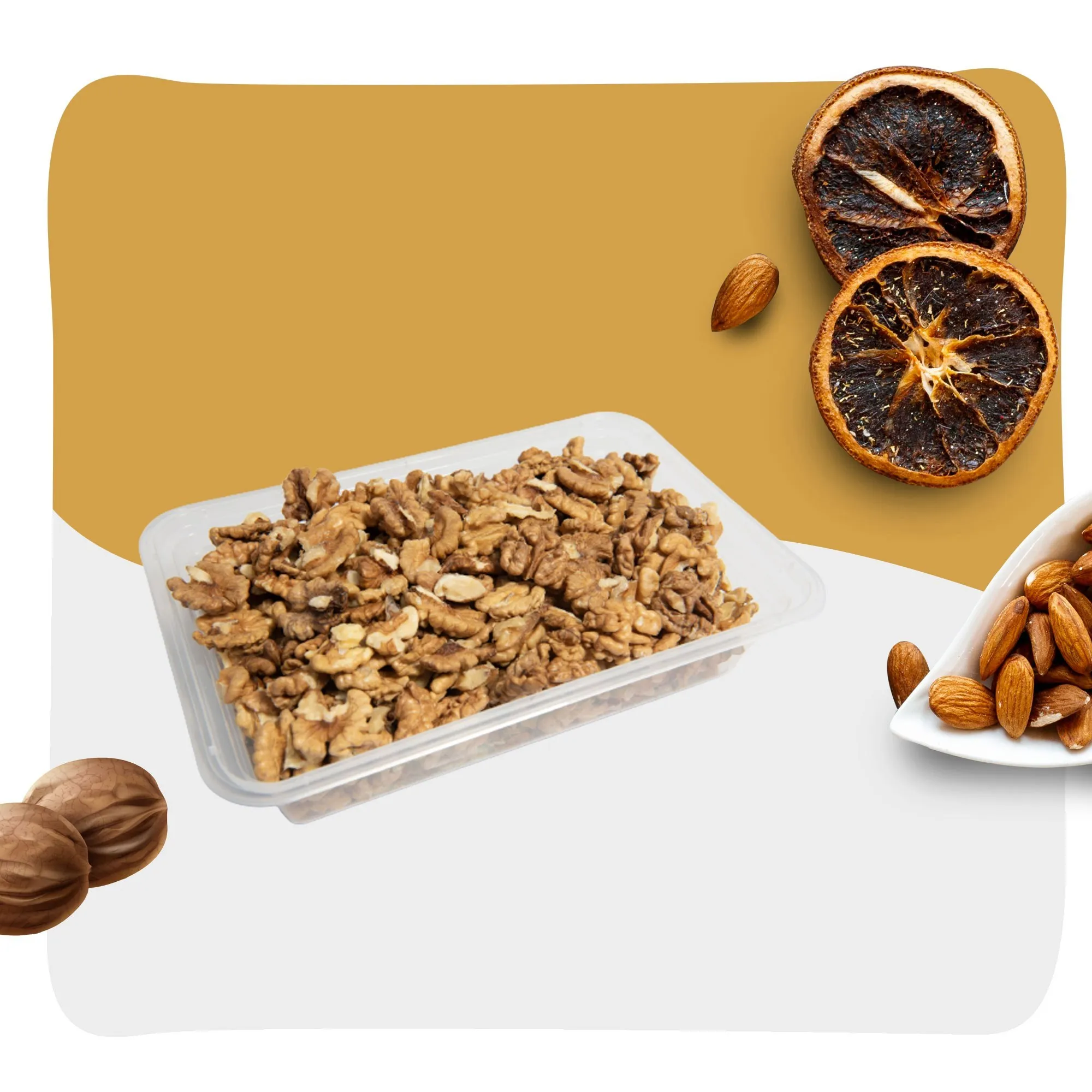 The purchase price of lightly salted walnuts + training