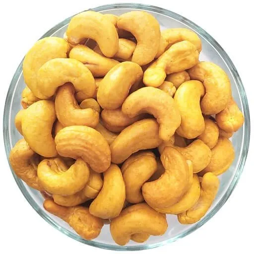 The purchase price of roasting cashew kernels + properties, disadvantages and advantages