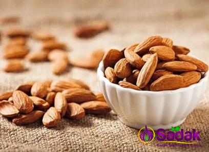 Purchase and today price of Raw almonds in shell