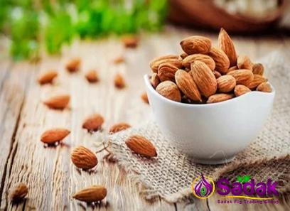 Purchase and today price of fresh almond fruit