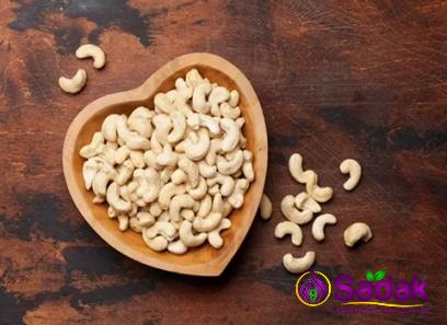Purchase and price of cashew nuts and cholesterol types